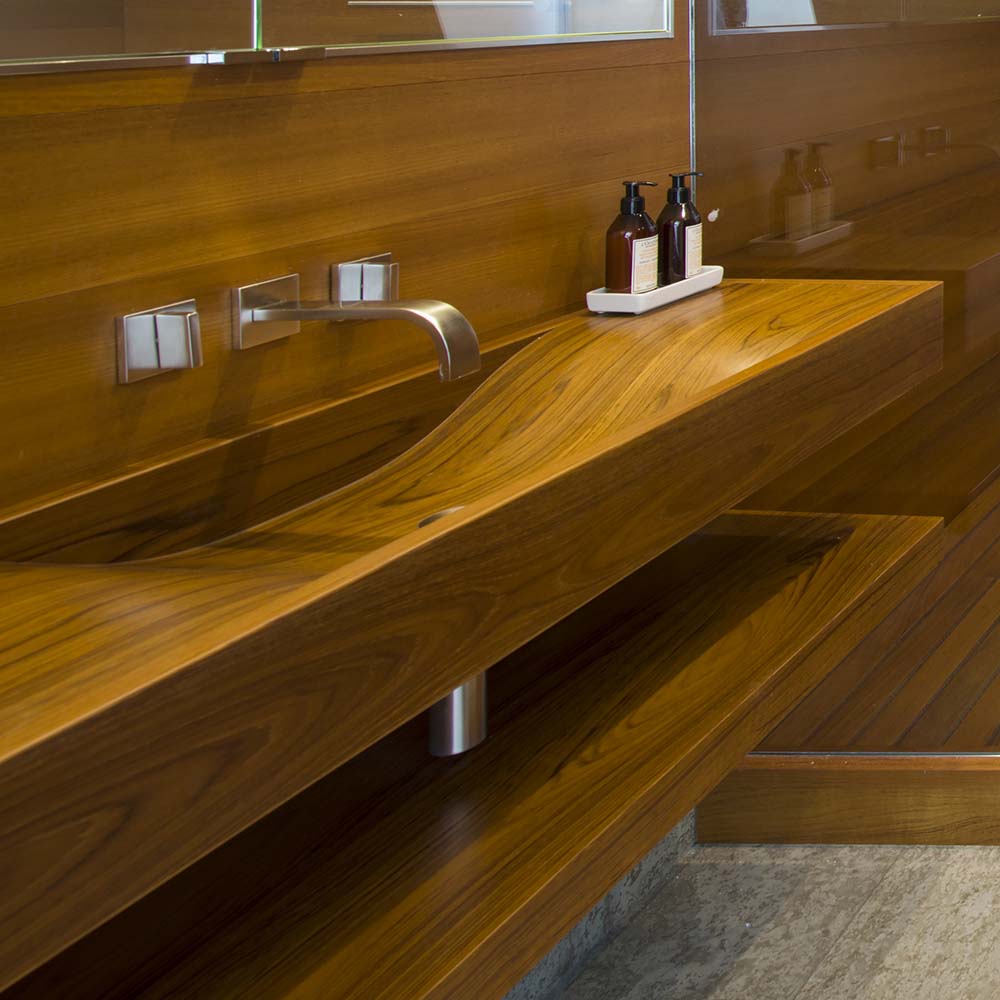 wooden sinks for bathroom